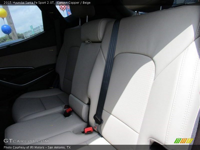 Canyon Copper / Beige 2015 Hyundai Santa Fe Sport 2.0T
