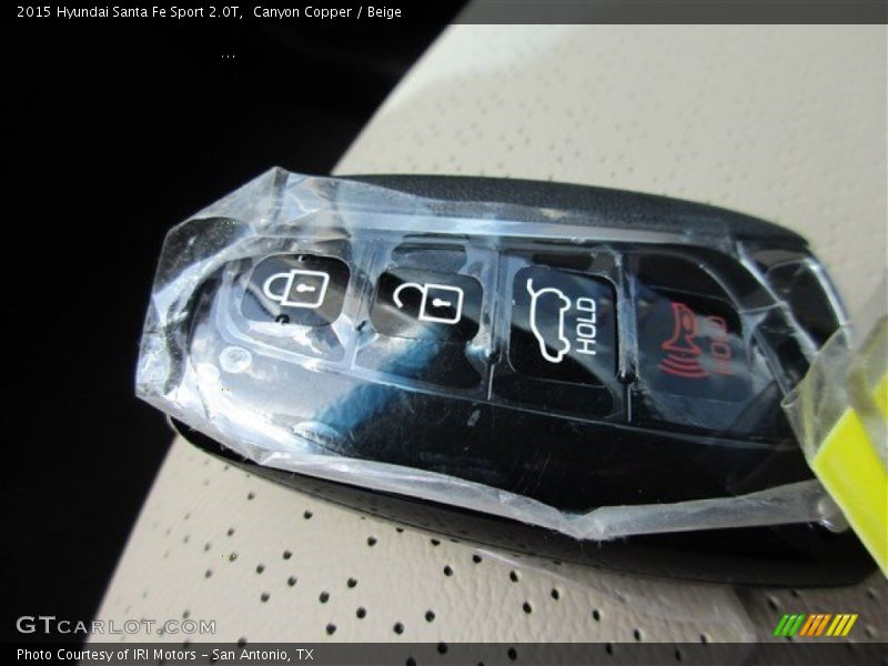 Keys of 2015 Santa Fe Sport 2.0T