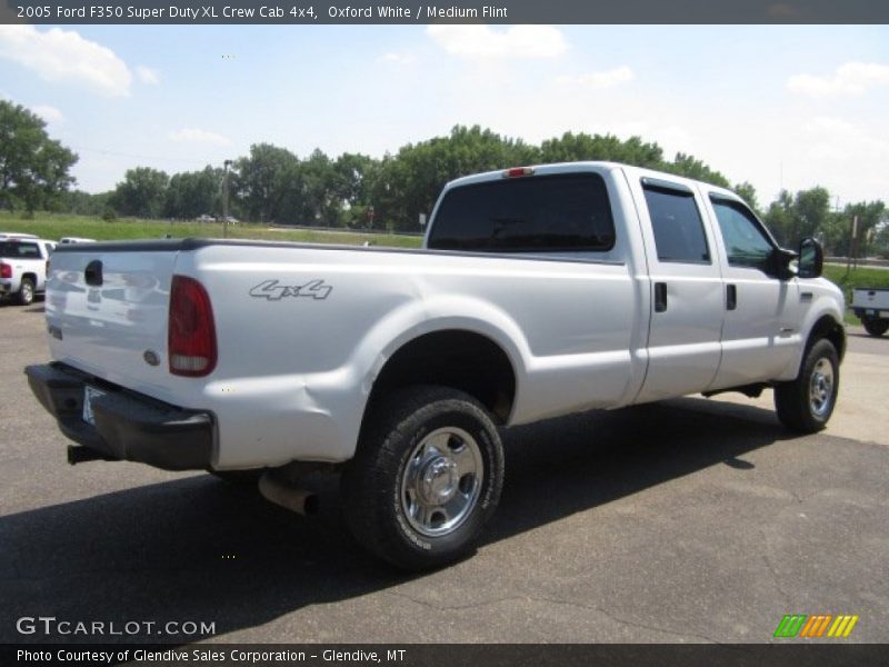 Oxford White / Medium Flint 2005 Ford F350 Super Duty XL Crew Cab 4x4