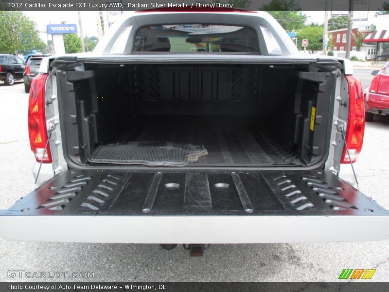 Radiant Silver Metallic / Ebony/Ebony 2012 Cadillac Escalade EXT Luxury AWD