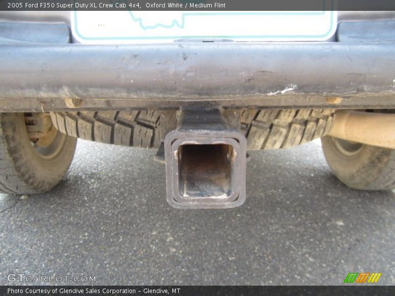 Oxford White / Medium Flint 2005 Ford F350 Super Duty XL Crew Cab 4x4