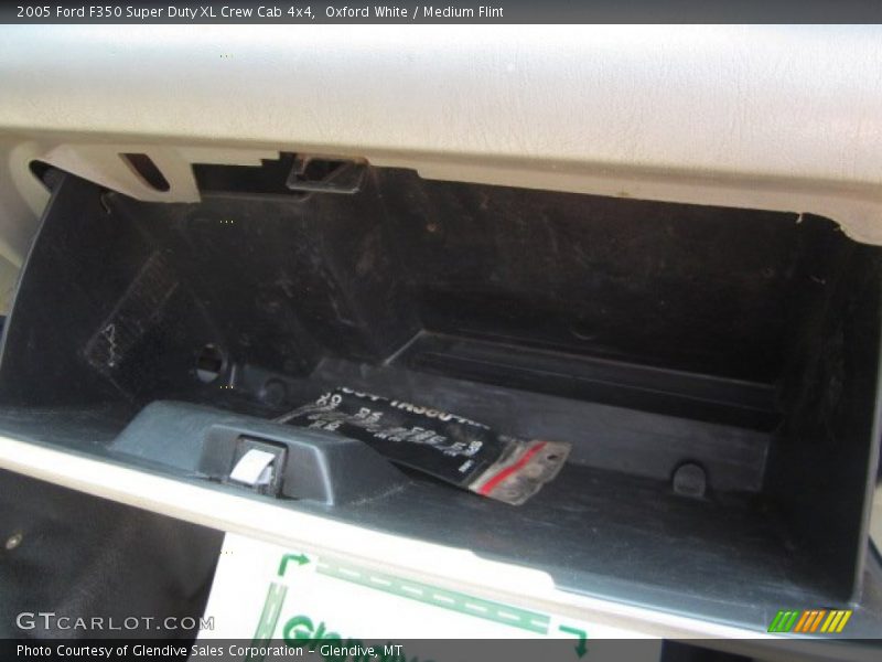 Oxford White / Medium Flint 2005 Ford F350 Super Duty XL Crew Cab 4x4