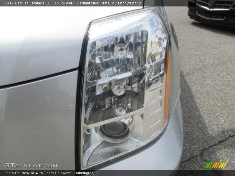 Radiant Silver Metallic / Ebony/Ebony 2012 Cadillac Escalade EXT Luxury AWD
