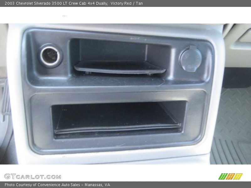 Victory Red / Tan 2003 Chevrolet Silverado 3500 LT Crew Cab 4x4 Dually