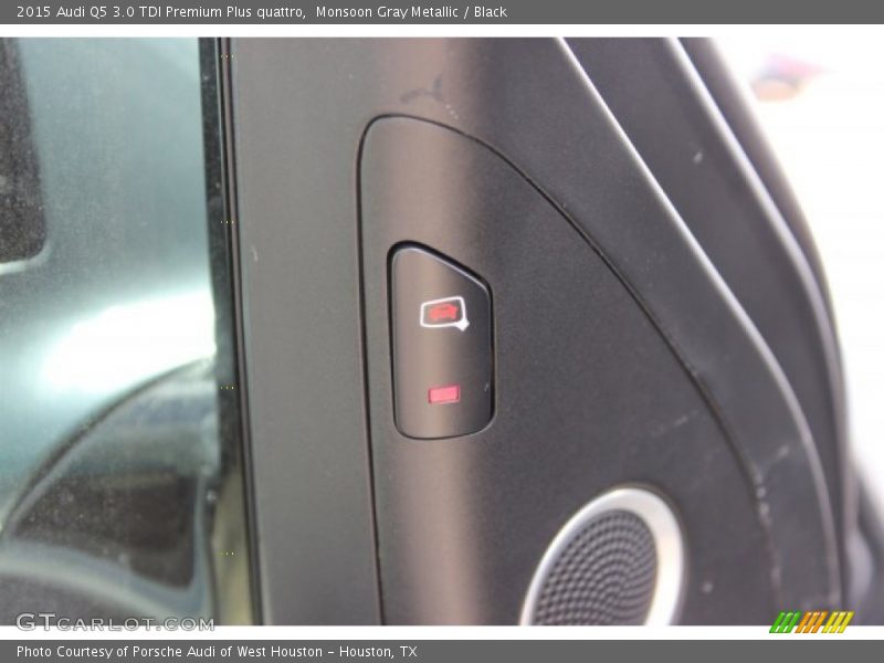 Monsoon Gray Metallic / Black 2015 Audi Q5 3.0 TDI Premium Plus quattro