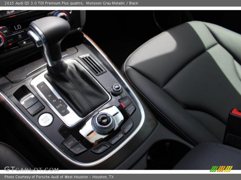 Monsoon Gray Metallic / Black 2015 Audi Q5 3.0 TDI Premium Plus quattro