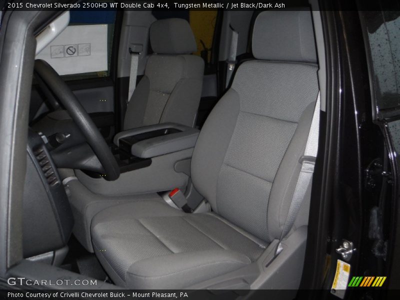 Tungsten Metallic / Jet Black/Dark Ash 2015 Chevrolet Silverado 2500HD WT Double Cab 4x4
