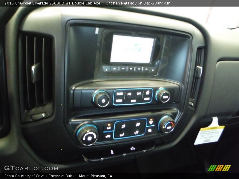Tungsten Metallic / Jet Black/Dark Ash 2015 Chevrolet Silverado 2500HD WT Double Cab 4x4
