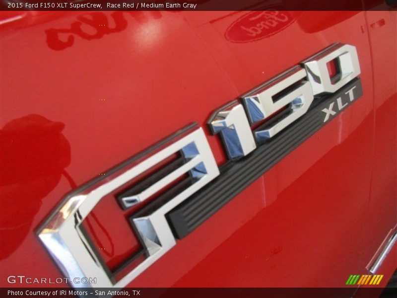 Race Red / Medium Earth Gray 2015 Ford F150 XLT SuperCrew