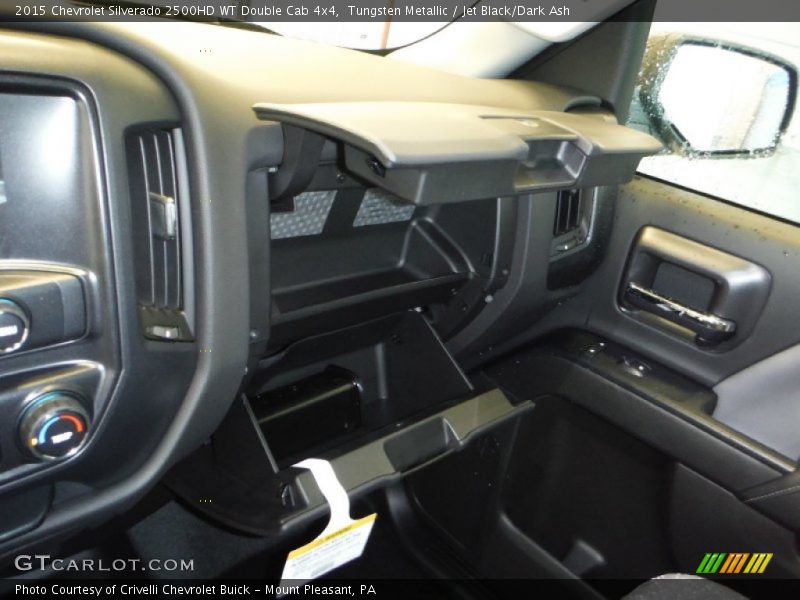 Tungsten Metallic / Jet Black/Dark Ash 2015 Chevrolet Silverado 2500HD WT Double Cab 4x4