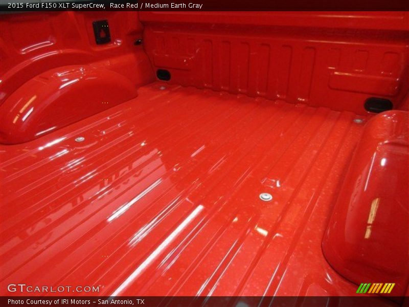 Race Red / Medium Earth Gray 2015 Ford F150 XLT SuperCrew