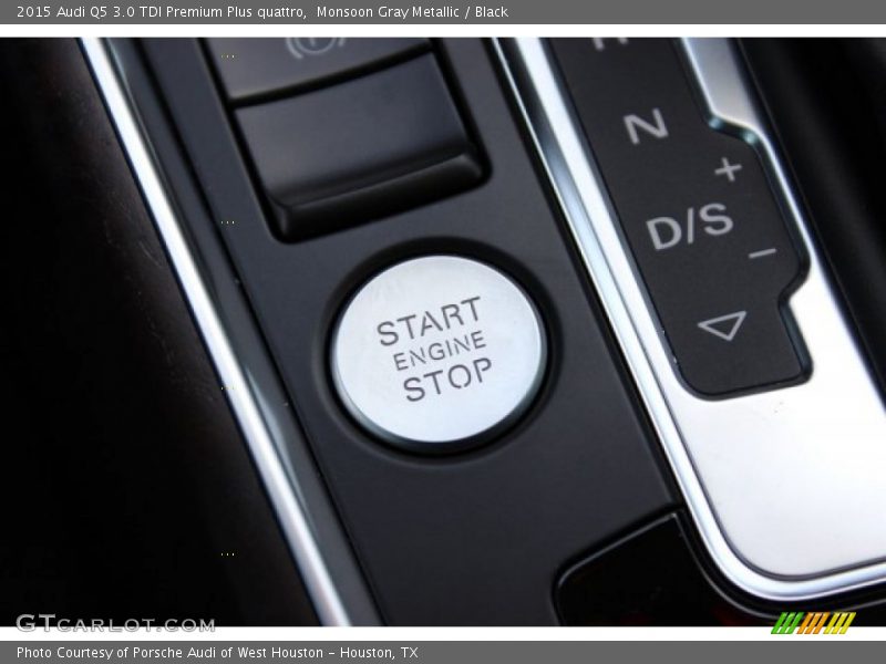 Monsoon Gray Metallic / Black 2015 Audi Q5 3.0 TDI Premium Plus quattro