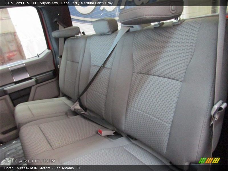 Race Red / Medium Earth Gray 2015 Ford F150 XLT SuperCrew