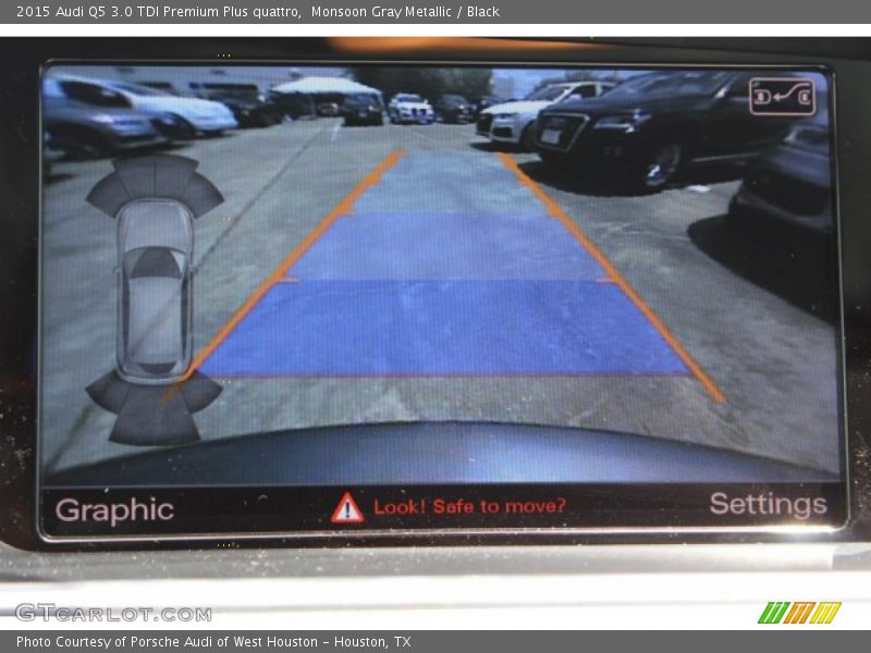 Monsoon Gray Metallic / Black 2015 Audi Q5 3.0 TDI Premium Plus quattro