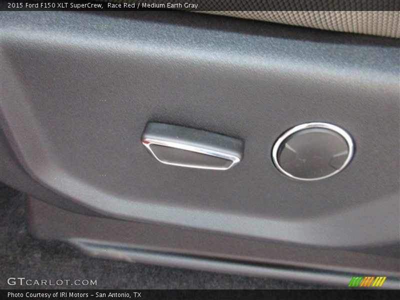 Race Red / Medium Earth Gray 2015 Ford F150 XLT SuperCrew