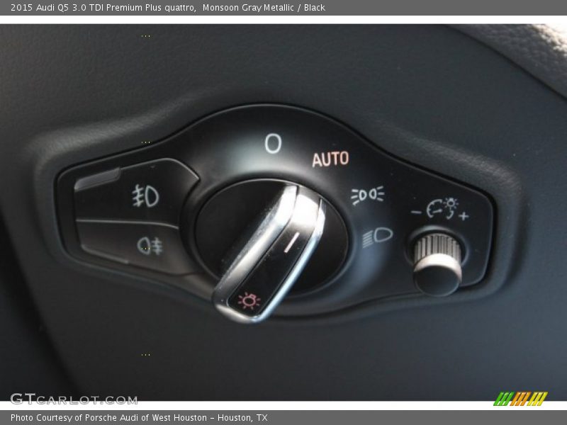 Monsoon Gray Metallic / Black 2015 Audi Q5 3.0 TDI Premium Plus quattro