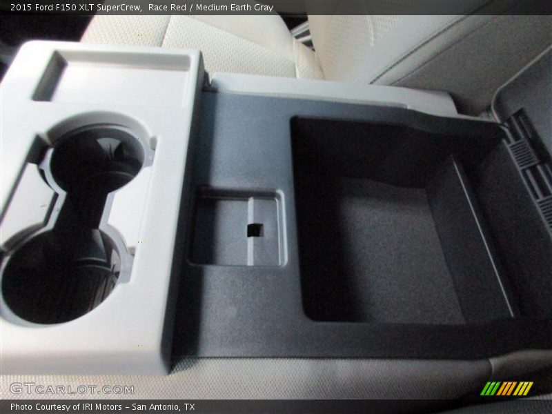 Race Red / Medium Earth Gray 2015 Ford F150 XLT SuperCrew