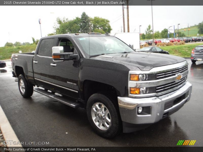 Front 3/4 View of 2015 Silverado 2500HD LTZ Crew Cab 4x4