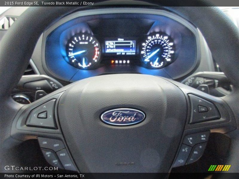 Tuxedo Black Metallic / Ebony 2015 Ford Edge SE