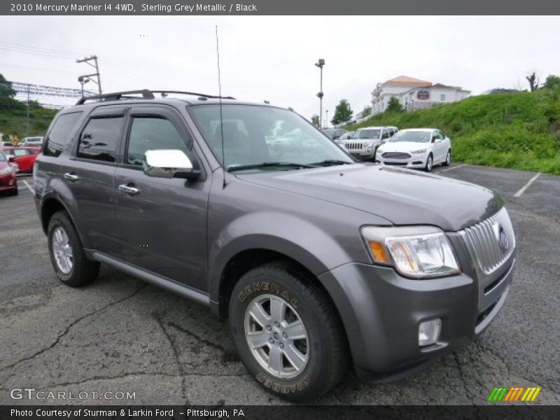 Sterling Grey Metallic / Black 2010 Mercury Mariner I4 4WD
