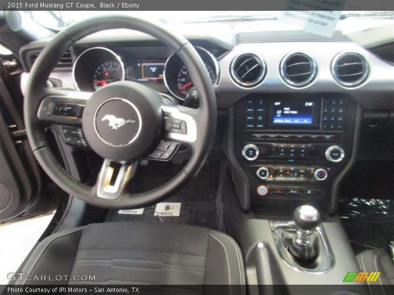 Black / Ebony 2015 Ford Mustang GT Coupe