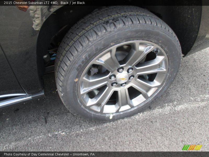 Black / Jet Black 2015 Chevrolet Suburban LTZ 4WD