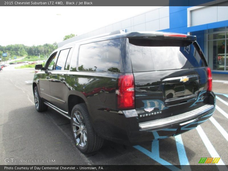 Black / Jet Black 2015 Chevrolet Suburban LTZ 4WD
