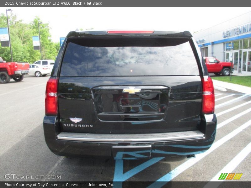 Black / Jet Black 2015 Chevrolet Suburban LTZ 4WD