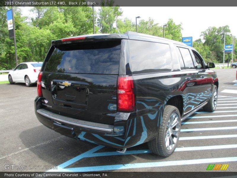 Black / Jet Black 2015 Chevrolet Suburban LTZ 4WD
