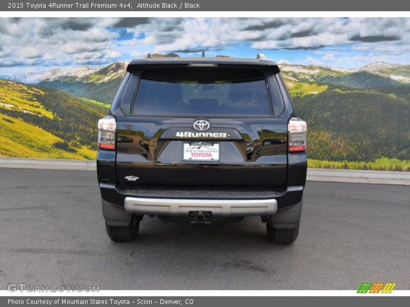 Attitude Black / Black 2015 Toyota 4Runner Trail Premium 4x4