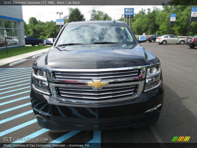 Black / Jet Black 2015 Chevrolet Suburban LTZ 4WD