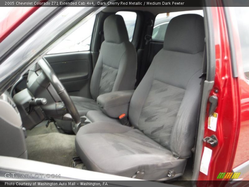 Dark Cherry Red Metallic / Medium Dark Pewter 2005 Chevrolet Colorado Z71 Extended Cab 4x4