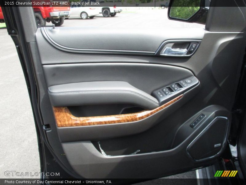 Black / Jet Black 2015 Chevrolet Suburban LTZ 4WD