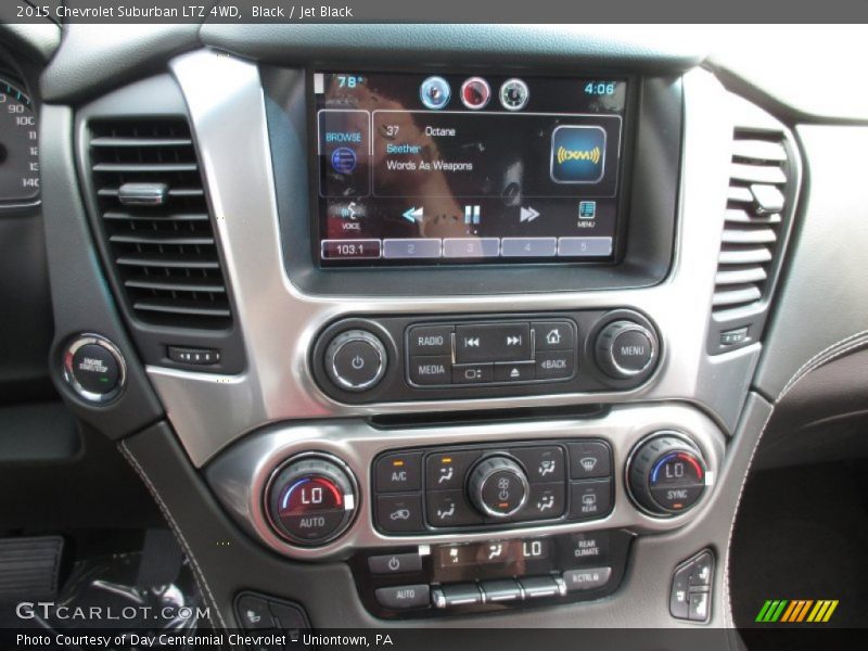 Black / Jet Black 2015 Chevrolet Suburban LTZ 4WD