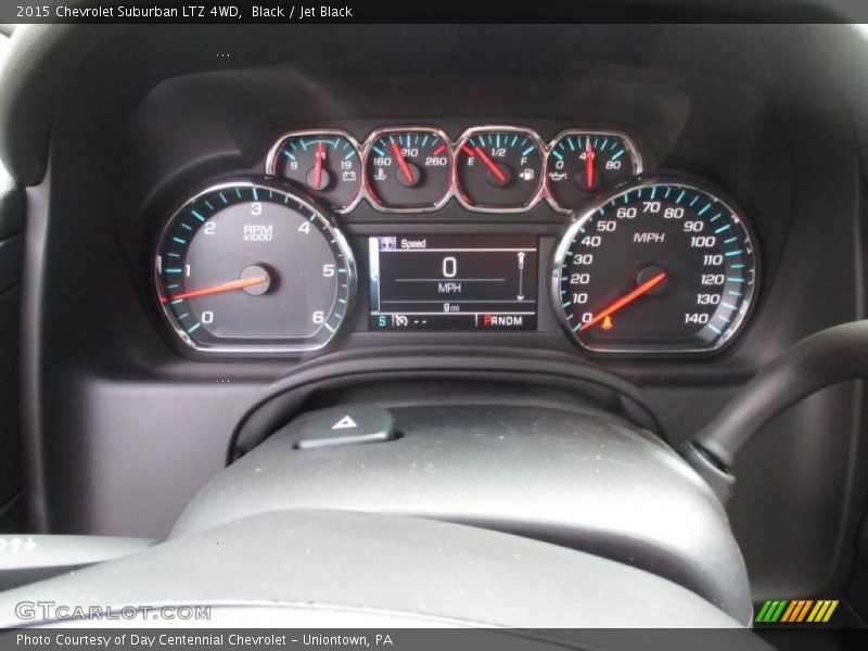 Black / Jet Black 2015 Chevrolet Suburban LTZ 4WD