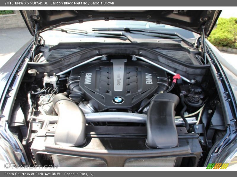 Carbon Black Metallic / Saddle Brown 2013 BMW X6 xDrive50i