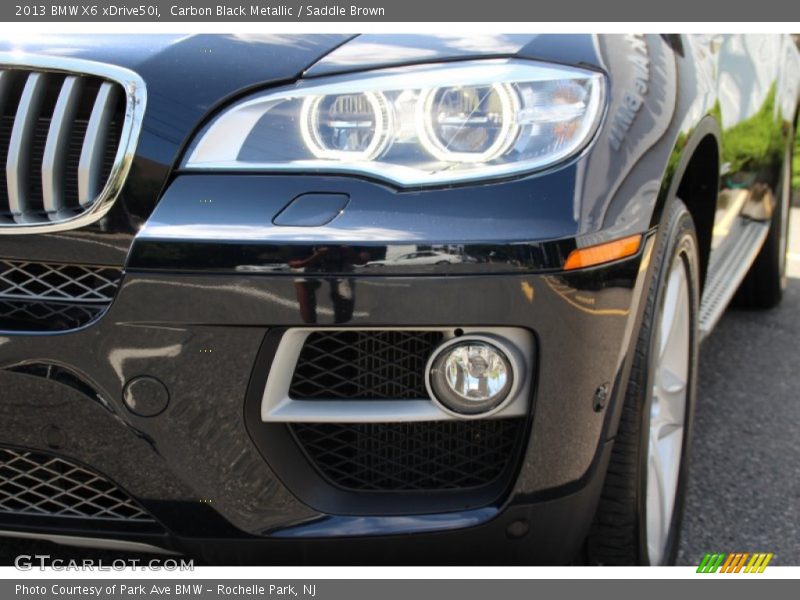 Carbon Black Metallic / Saddle Brown 2013 BMW X6 xDrive50i