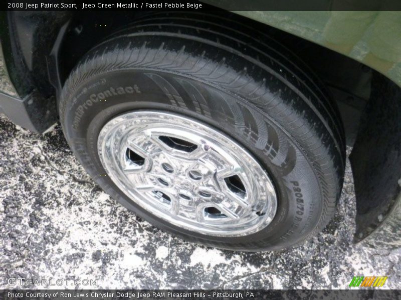 Jeep Green Metallic / Pastel Pebble Beige 2008 Jeep Patriot Sport