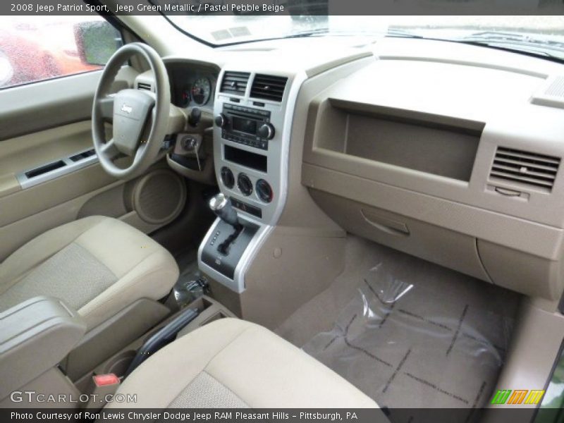 Jeep Green Metallic / Pastel Pebble Beige 2008 Jeep Patriot Sport