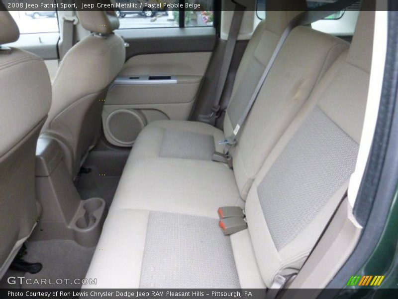 Jeep Green Metallic / Pastel Pebble Beige 2008 Jeep Patriot Sport