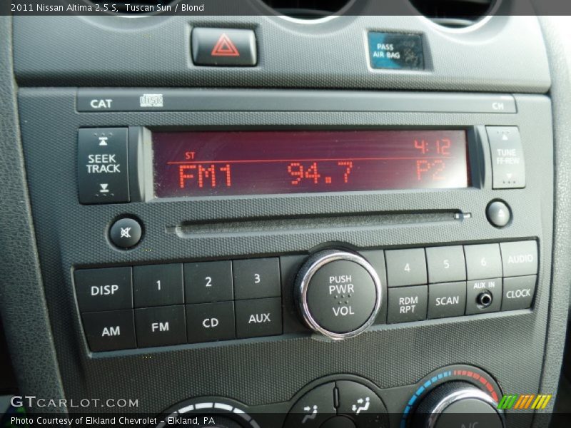 Tuscan Sun / Blond 2011 Nissan Altima 2.5 S