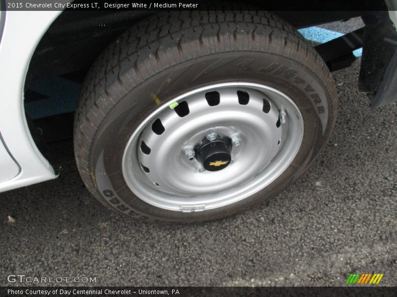 Designer White / Medium Pewter 2015 Chevrolet City Express LT