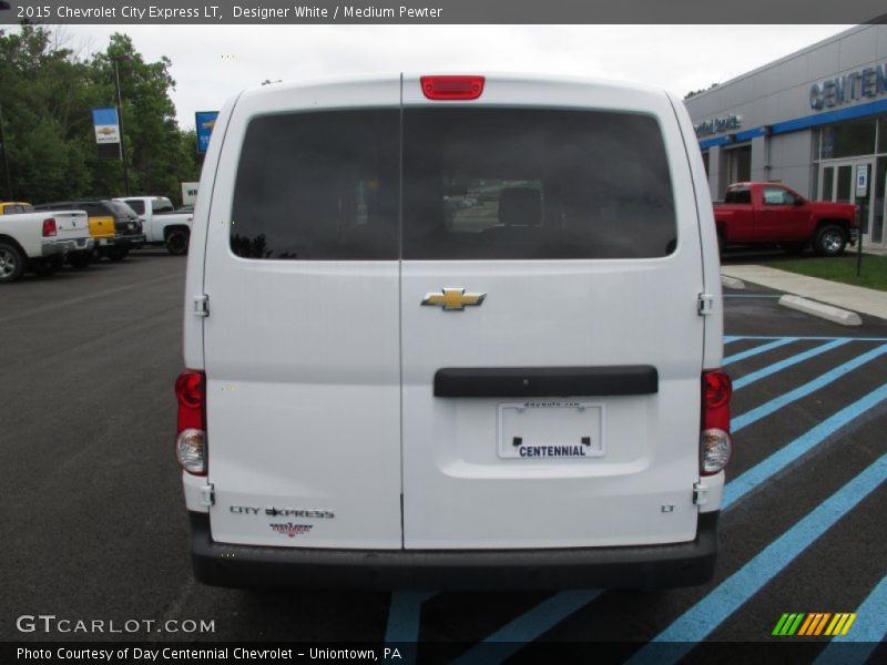 Designer White / Medium Pewter 2015 Chevrolet City Express LT