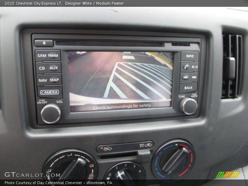 Designer White / Medium Pewter 2015 Chevrolet City Express LT