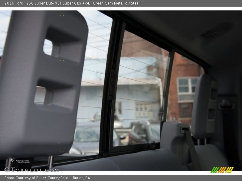 Green Gem Metallic / Steel 2016 Ford F250 Super Duty XLT Super Cab 4x4