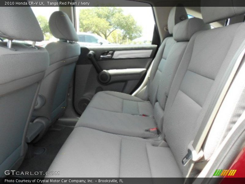 Tango Red Pearl / Ivory 2010 Honda CR-V LX