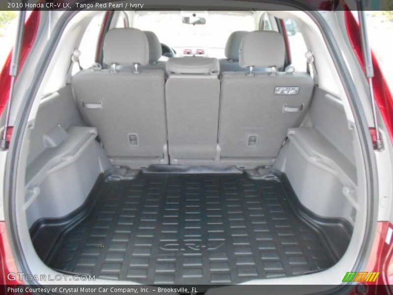 Tango Red Pearl / Ivory 2010 Honda CR-V LX