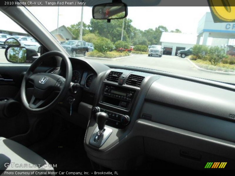 Tango Red Pearl / Ivory 2010 Honda CR-V LX