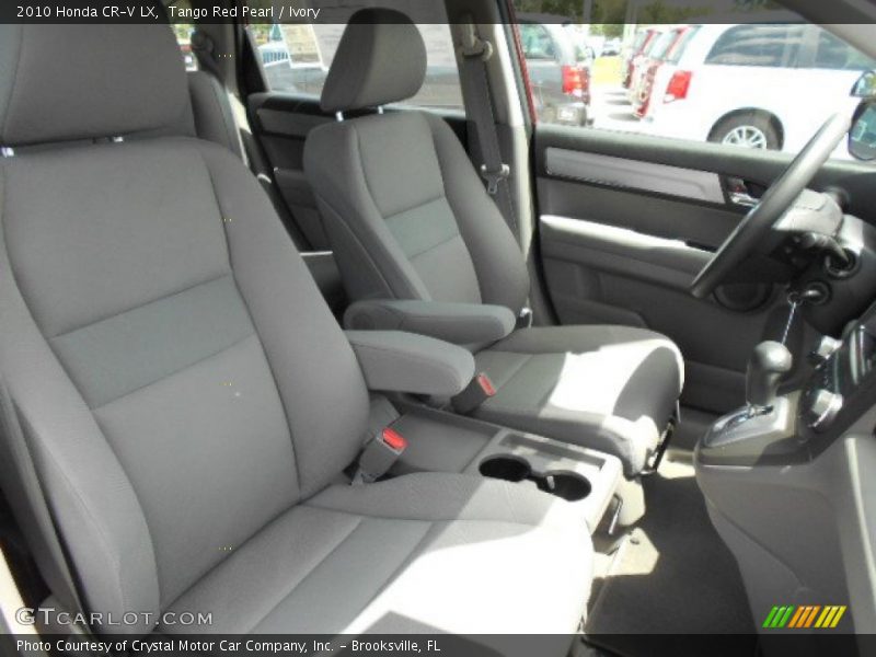 Tango Red Pearl / Ivory 2010 Honda CR-V LX