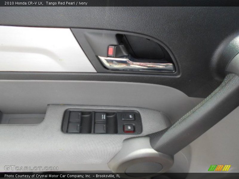 Tango Red Pearl / Ivory 2010 Honda CR-V LX